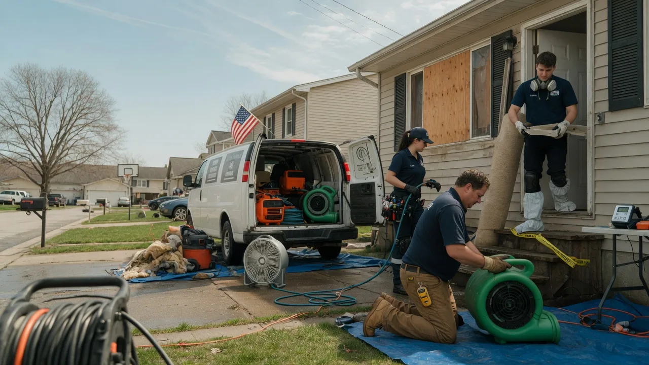 Water Damage Restoration in Parryville, PA near me